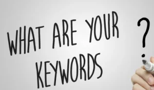 your keywords