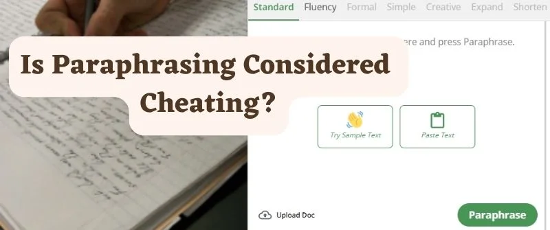 Is Paraphrasing Cheating