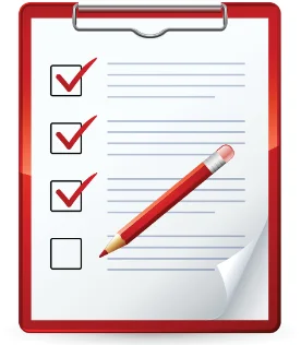 a checklist