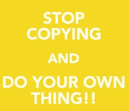 stop copying