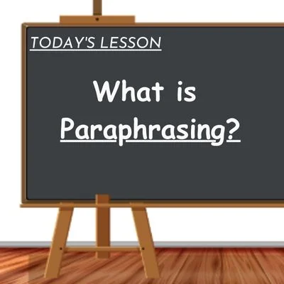 What is Paraphrasing