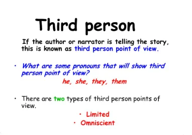 third person point of view