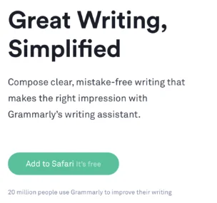 what Grammarly checks