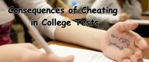 Consequences of Cheating in College Tests