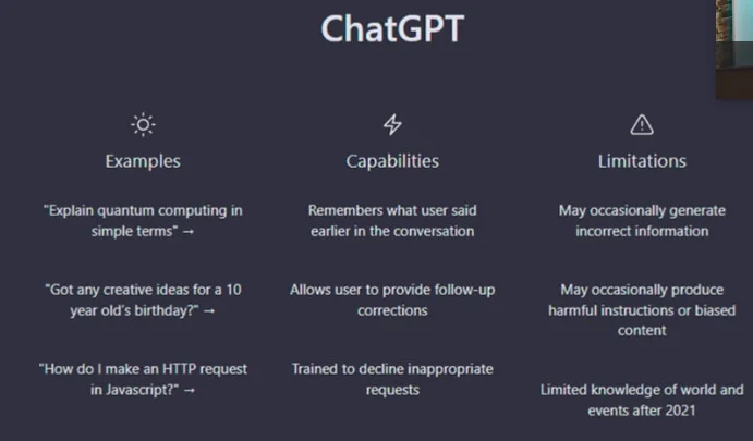 using chatGPT