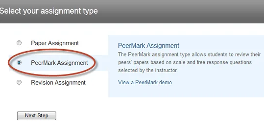 Turnitin peer review